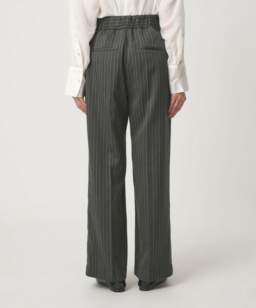 green label relaxing / グリーンレーベル リラクシング スラックス・ドレスパンツ | フィブリル ワイド パンツ | 詳細21