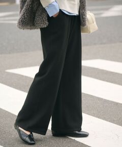 green label relaxing / グリーンレーベル リラクシング その他パンツ | 【WEB限定】＜at ease＞ニット パンツ ウォッシャブル