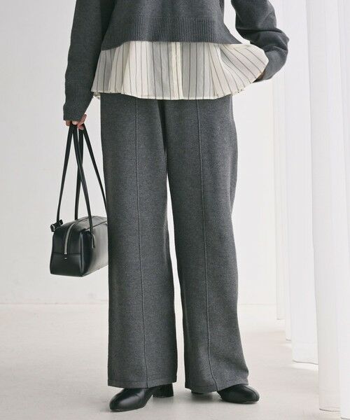 green label relaxing / グリーンレーベル リラクシング その他パンツ | 【WEB限定】＜at ease＞ニット パンツ ウォッシャブル | 詳細12