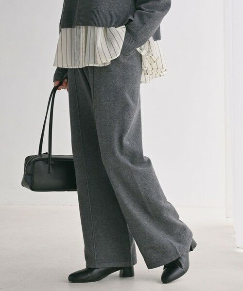 green label relaxing / グリーンレーベル リラクシング その他パンツ | 【WEB限定】＜at ease＞ニット パンツ ウォッシャブル | 詳細13