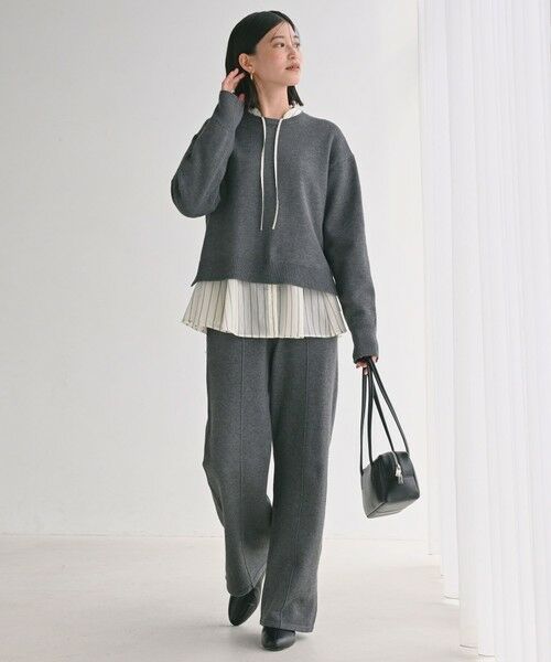 green label relaxing / グリーンレーベル リラクシング その他パンツ | 【WEB限定】＜at ease＞ニット パンツ ウォッシャブル | 詳細14