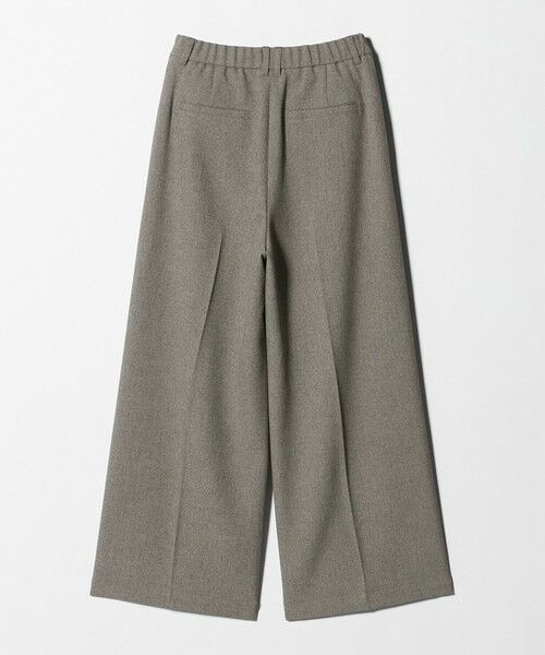green label relaxing / グリーンレーベル リラクシング その他パンツ | メランジ ツイル ワイド パンツ マシンウォッシャブル | 詳細17