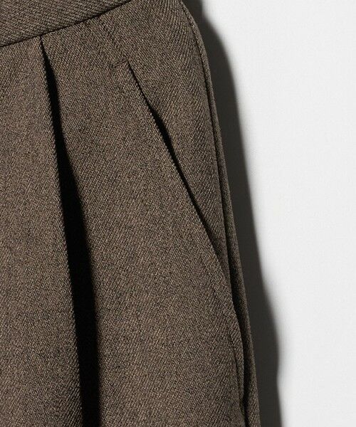 green label relaxing / グリーンレーベル リラクシング その他パンツ | メランジ ツイル ワイド パンツ マシンウォッシャブル | 詳細26