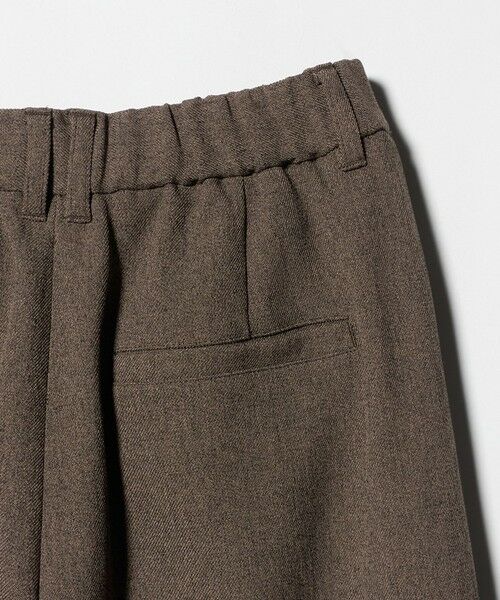 green label relaxing / グリーンレーベル リラクシング その他パンツ | メランジ ツイル ワイド パンツ マシンウォッシャブル | 詳細27