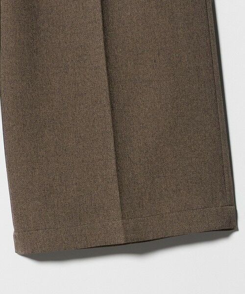 green label relaxing / グリーンレーベル リラクシング その他パンツ | メランジ ツイル ワイド パンツ マシンウォッシャブル | 詳細29