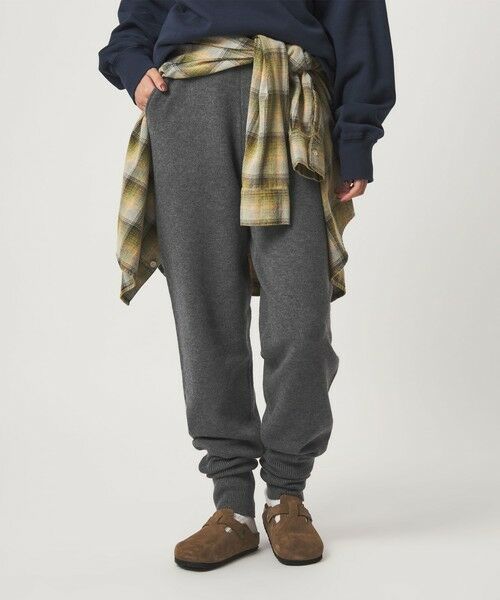 green label relaxing / グリーンレーベル リラクシング その他パンツ | 【WEB限定】＜at ease＞ジョグ ニット パンツ ウォッシャブル | 詳細3