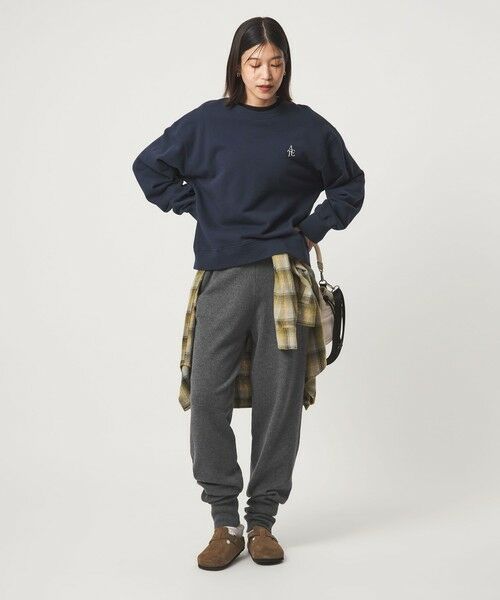 green label relaxing / グリーンレーベル リラクシング その他パンツ | 【WEB限定】＜at ease＞ジョグ ニット パンツ ウォッシャブル | 詳細4