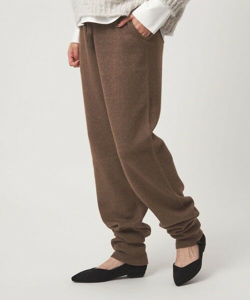 green label relaxing / グリーンレーベル リラクシング その他パンツ | 【WEB限定】＜at ease＞ジョグ ニット パンツ ウォッシャブル | 詳細13