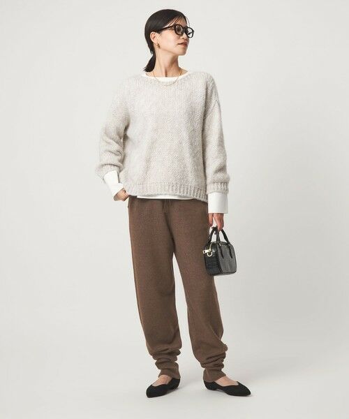 green label relaxing / グリーンレーベル リラクシング その他パンツ | 【WEB限定】＜at ease＞ジョグ ニット パンツ ウォッシャブル | 詳細17