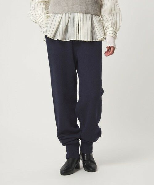 green label relaxing / グリーンレーベル リラクシング その他パンツ | 【WEB限定】＜at ease＞ジョグ ニット パンツ ウォッシャブル | 詳細20