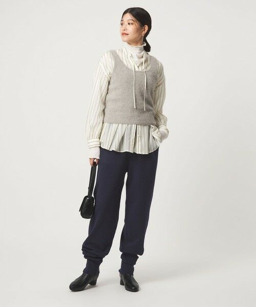 green label relaxing / グリーンレーベル リラクシング その他パンツ | 【WEB限定】＜at ease＞ジョグ ニット パンツ ウォッシャブル | 詳細21