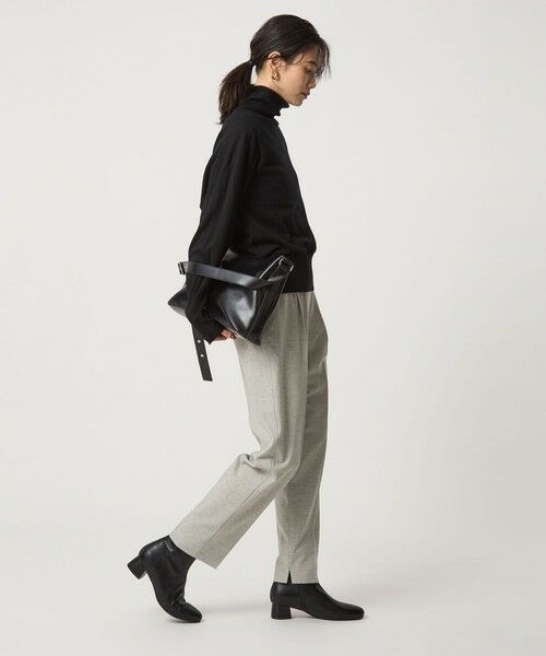 green label relaxing / グリーンレーベル リラクシング その他パンツ | ［size SHORT/TALLあり］ライト サキソニー テーパード パンツ ウォッシャブル | 詳細4