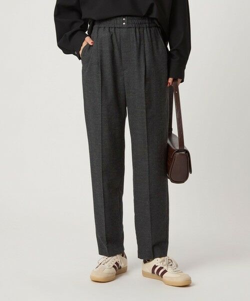 green label relaxing / グリーンレーベル リラクシング その他パンツ | ［size SHORT/TALLあり］ライト サキソニー テーパード パンツ ウォッシャブル | 詳細6