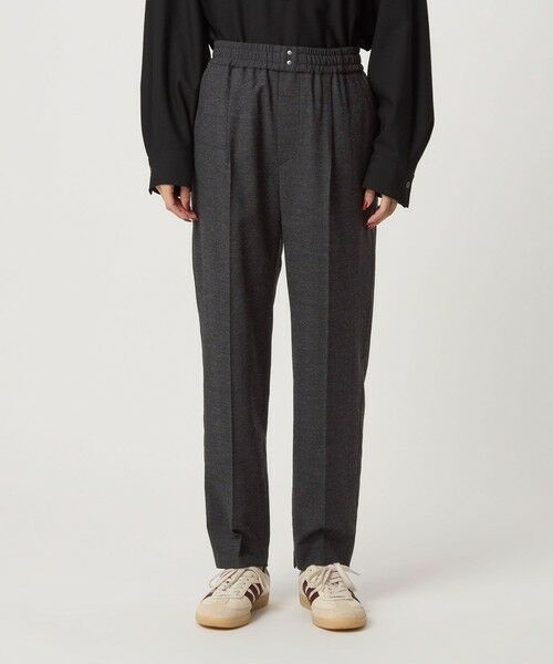 green label relaxing / グリーンレーベル リラクシング その他パンツ | ［size SHORT/TALLあり］ライト サキソニー テーパード パンツ ウォッシャブル | 詳細10