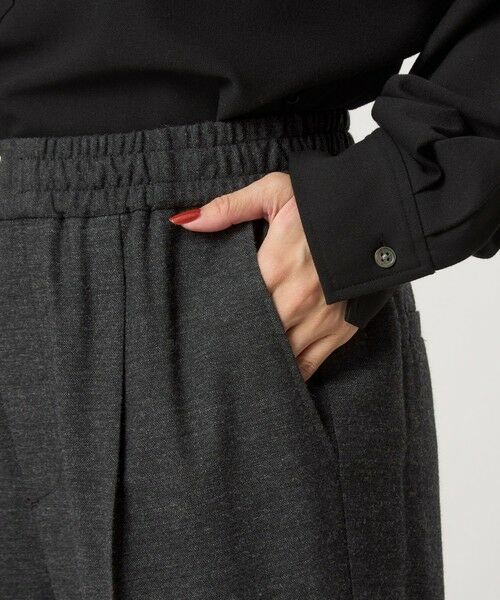 green label relaxing / グリーンレーベル リラクシング その他パンツ | ［size SHORT/TALLあり］ライト サキソニー テーパード パンツ ウォッシャブル | 詳細14