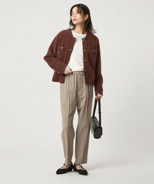 green label relaxing / グリーンレーベル リラクシング その他パンツ | ［size SHORT/TALLあり］ライト サキソニー テーパード パンツ ウォッシャブル | 詳細22