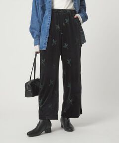green label relaxing / グリーンレーベル リラクシング その他パンツ | ベロア シシュウ パンツ