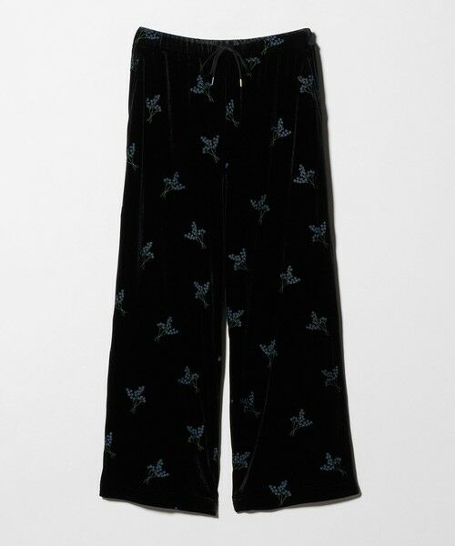 green label relaxing / グリーンレーベル リラクシング その他パンツ | ベロア シシュウ パンツ | 詳細5