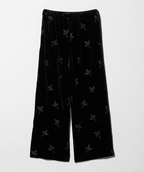 green label relaxing / グリーンレーベル リラクシング その他パンツ | ベロア シシュウ パンツ | 詳細6