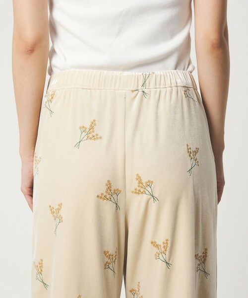 green label relaxing / グリーンレーベル リラクシング その他パンツ | ベロア シシュウ パンツ | 詳細17