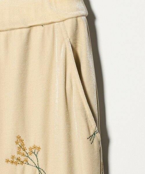 green label relaxing / グリーンレーベル リラクシング その他パンツ | ベロア シシュウ パンツ | 詳細24