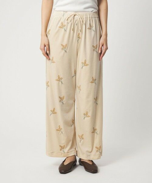 green label relaxing / グリーンレーベル リラクシング その他パンツ | ベロア シシュウ パンツ | 詳細13