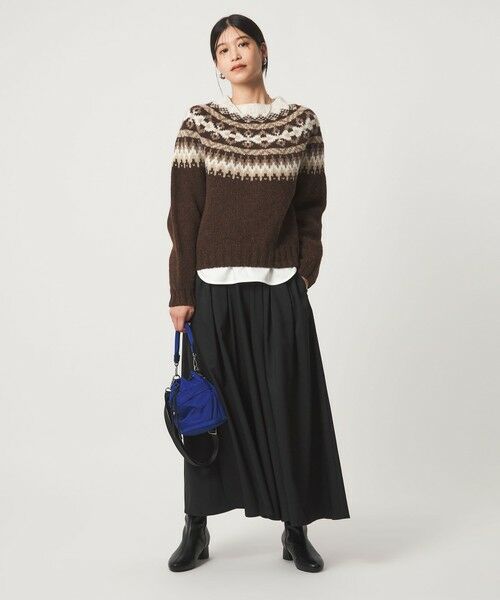 green label relaxing / グリーンレーベル リラクシング その他パンツ | 【WEB限定】＜at ease＞キュロット パンツ | 詳細2