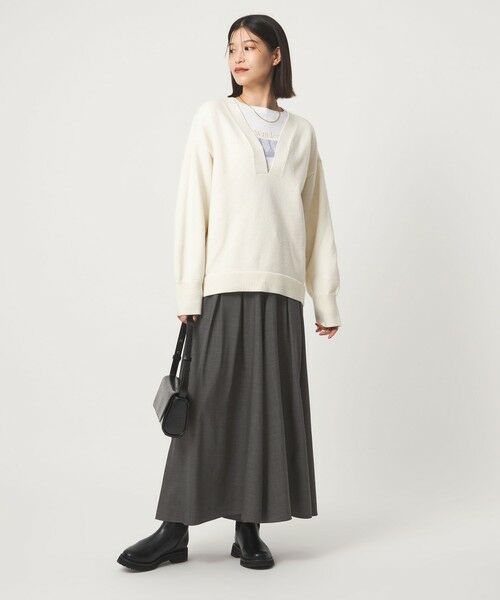 green label relaxing / グリーンレーベル リラクシング その他パンツ | 【WEB限定】＜at ease＞キュロット パンツ | 詳細8