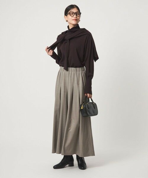 green label relaxing / グリーンレーベル リラクシング その他パンツ | 【WEB限定】＜at ease＞キュロット パンツ | 詳細21