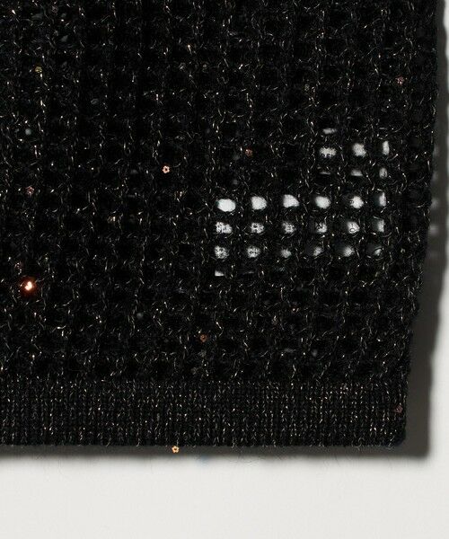 green label relaxing / グリーンレーベル リラクシング ベスト | スパンコール ニット 2WAY キャミソール ウォッシャブル | 詳細27