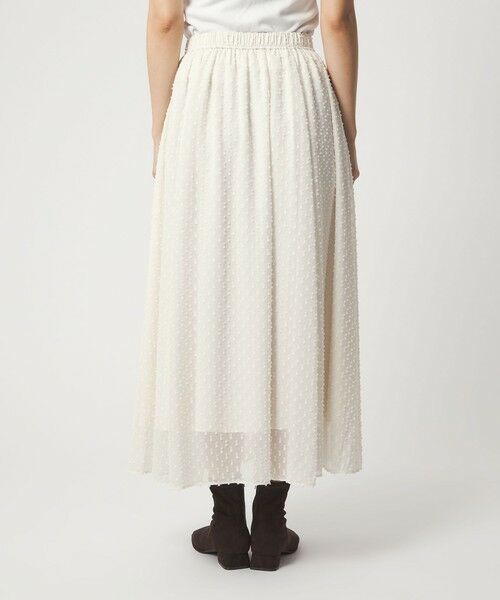 green label relaxing / グリーンレーベル リラクシング ロング・マキシ丈スカート | プチ リボンモチーフ ジャガード スカート | 詳細6