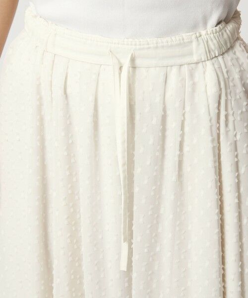 green label relaxing / グリーンレーベル リラクシング ロング・マキシ丈スカート | プチ リボンモチーフ ジャガード スカート | 詳細8