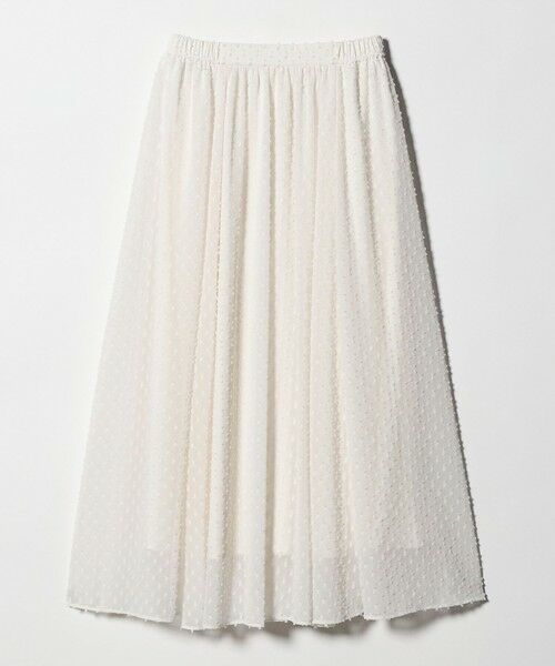 green label relaxing / グリーンレーベル リラクシング ロング・マキシ丈スカート | プチ リボンモチーフ ジャガード スカート | 詳細11