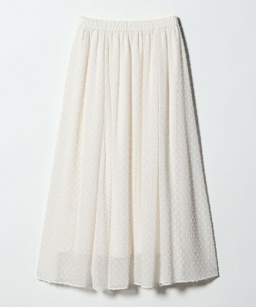 green label relaxing / グリーンレーベル リラクシング ロング・マキシ丈スカート | プチ リボンモチーフ ジャガード スカート | 詳細12