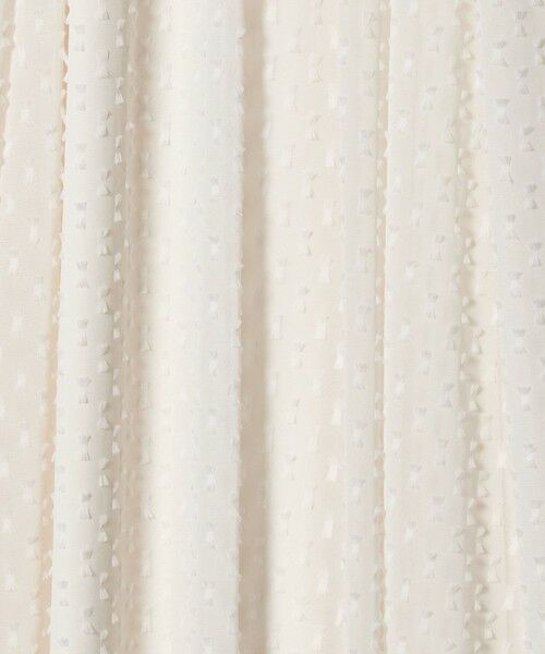 green label relaxing / グリーンレーベル リラクシング ロング・マキシ丈スカート | プチ リボンモチーフ ジャガード スカート | 詳細14