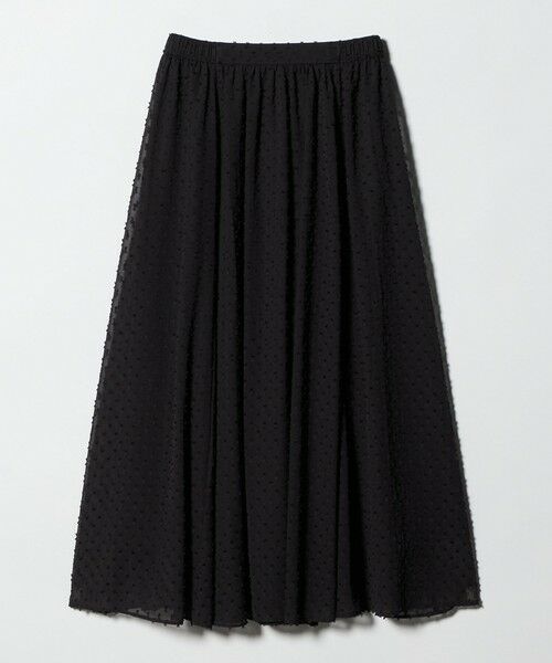 green label relaxing / グリーンレーベル リラクシング ロング・マキシ丈スカート | プチ リボンモチーフ ジャガード スカート | 詳細20