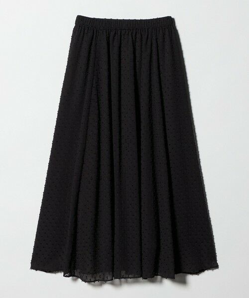 green label relaxing / グリーンレーベル リラクシング ロング・マキシ丈スカート | プチ リボンモチーフ ジャガード スカート | 詳細21