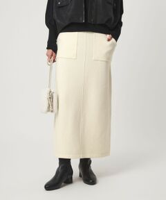 green label relaxing / グリーンレーベル リラクシング ロング・マキシ丈スカート | 【WEB限定】＜at ease＞ニット タイト スカート ウォッシャブル