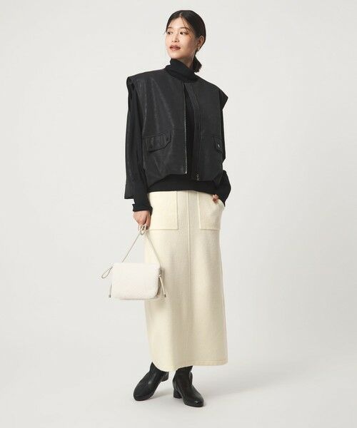 green label relaxing / グリーンレーベル リラクシング ロング・マキシ丈スカート | 【WEB限定】＜at ease＞ニット タイト スカート ウォッシャブル | 詳細2