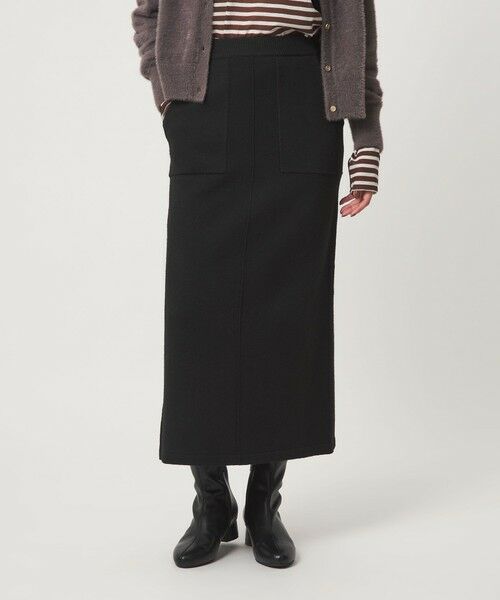 green label relaxing / グリーンレーベル リラクシング ロング・マキシ丈スカート | 【WEB限定】＜at ease＞ニット タイト スカート ウォッシャブル | 詳細6