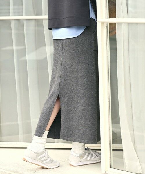 green label relaxing / グリーンレーベル リラクシング ロング・マキシ丈スカート | 【WEB限定】＜at ease＞ニット タイト スカート ウォッシャブル | 詳細19