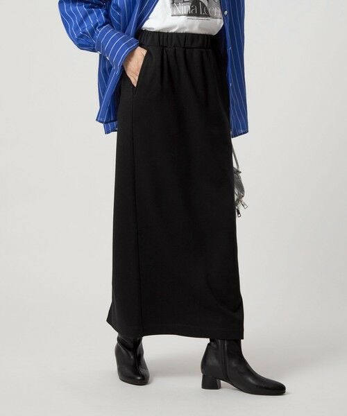 green label relaxing / グリーンレーベル リラクシング ロング・マキシ丈スカート | ウラキモウ ピケ スカート | 詳細1