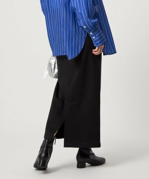 green label relaxing / グリーンレーベル リラクシング ロング・マキシ丈スカート | ウラキモウ ピケ スカート | 詳細2