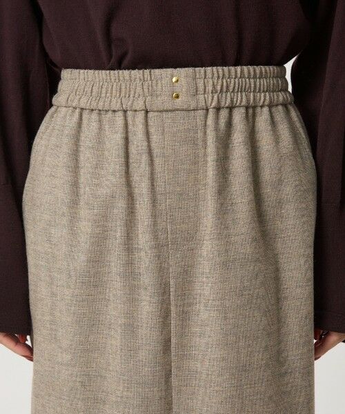 green label relaxing / グリーンレーベル リラクシング ロング・マキシ丈スカート | ［size SHORTあり］ライト サキソニー タイト スカート ウォッシャブル | 詳細14