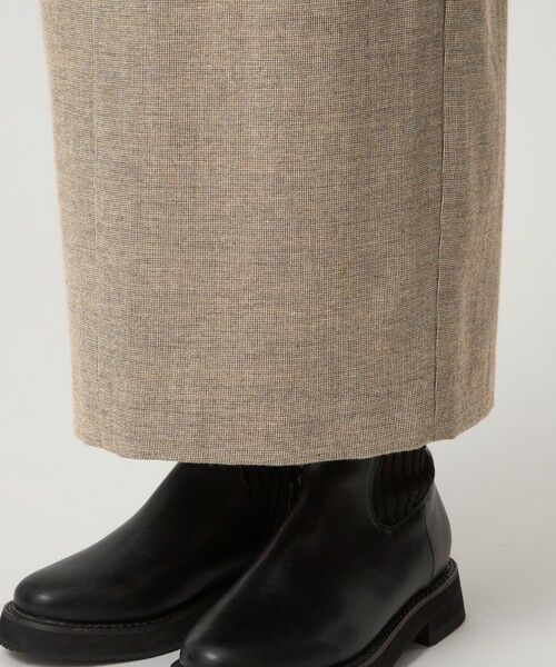 green label relaxing / グリーンレーベル リラクシング ロング・マキシ丈スカート | ［size SHORTあり］ライト サキソニー タイト スカート ウォッシャブル | 詳細17