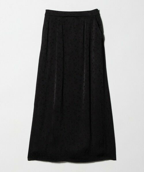 green label relaxing / グリーンレーベル リラクシング ロング・マキシ丈スカート | ジャガード サテン ナロー スカート | 詳細5
