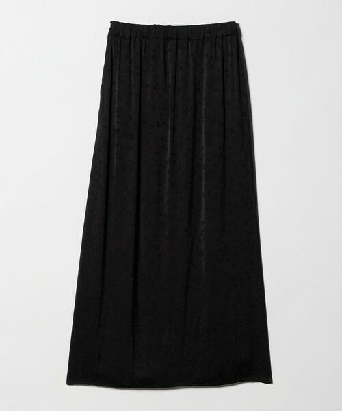 green label relaxing / グリーンレーベル リラクシング ロング・マキシ丈スカート | ジャガード サテン ナロー スカート | 詳細6