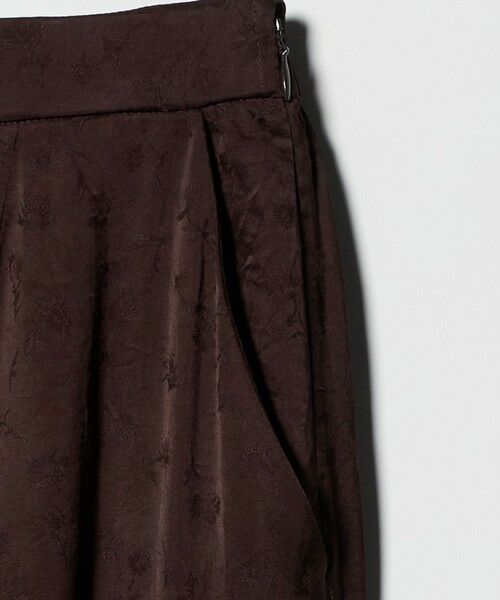 green label relaxing / グリーンレーベル リラクシング ロング・マキシ丈スカート | ジャガード サテン ナロー スカート | 詳細20