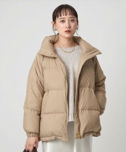 green label relaxing/グリーンレーベル リラクシング タフタ リバーシブル ダウン ウォッシャブル 撥水 BEIGE S(36) green label relaxing/グリーンレーベル リラクシング タフタ リバーシブル ダウン ウォッシャブル 撥水 BEIGE S(36)