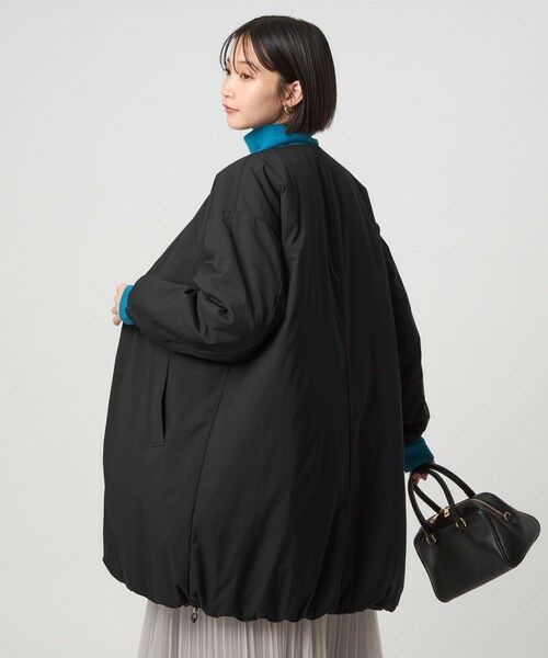 green label relaxing / グリーンレーベル リラクシング その他アウター | パフィー リバーシブル コート 撥水 ウォッシャブル | 詳細3